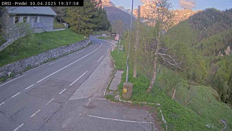 Predil Pass webcam